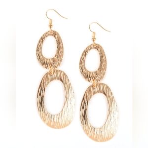 Elegant Gold Dangle Earrings